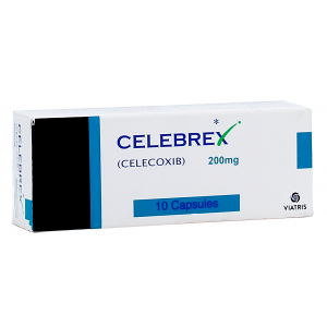 CELEBREX 200 MG ( CELECOXIB ) 10 CAPSULES